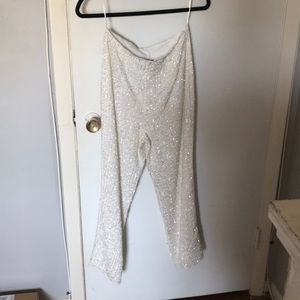 Sequin trousers